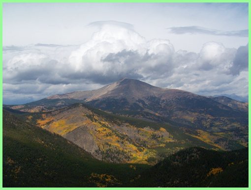 Mount Ouray from
                          FR869 Toll Road