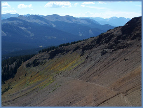 Gunsight Pass - Crested Butte area -
                        Colorado