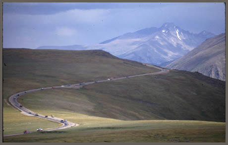 Trail Ridge Road by bicycle