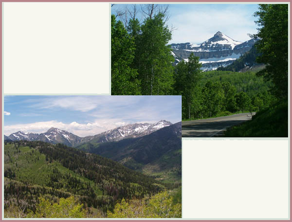 Cascade Springs Road
                        approach to Alpine Loop Road summit(u)